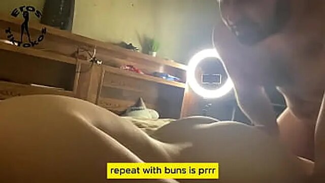 Sexy blonde BBW gives foot worship and barefoot riding