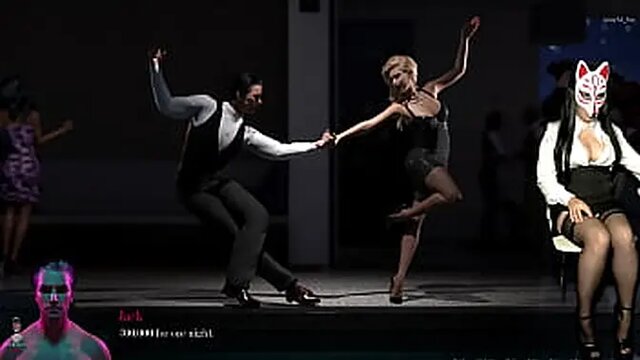 MILFish fox domina plays sexy game with upskirt view