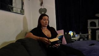 Step-Mommy's insatiable cum-craving little pervert gets his filthy diaper filled tight.