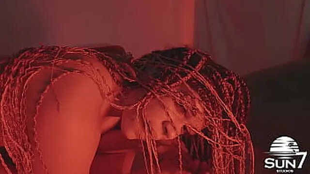 Black man fucks blonde MILF in a ghost costume