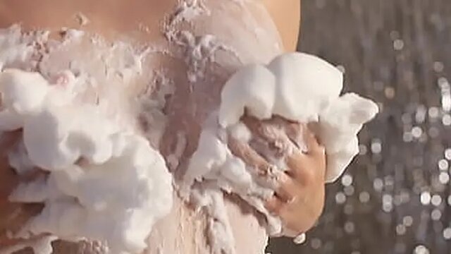 Teen model casting - nude girl masturbates in public