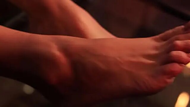 Perverted young man teases naked brides in cloths