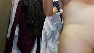 Hot MILF Strips For Clothed Haul, Showin' ASS🍑 & SAGGY TITS!