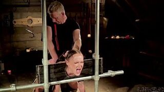 Slave Punished and Fucked in Hot BDSM Action