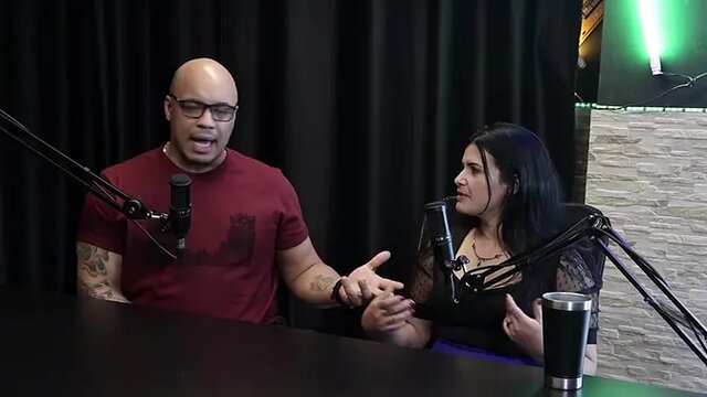 Black tattooed hubby humiliates his Latina wife with his small black hair-covered cock