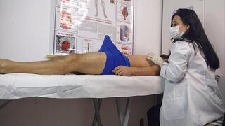Doctor's tool shows for nurse