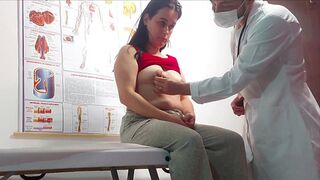 Doc probes anus then fucks patient gently!