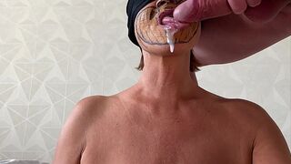 Milf pumpkin oral creampie cumshot