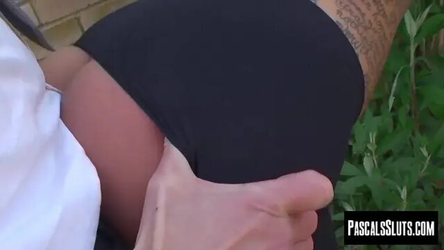 Dark-haired Louise Kay gets tamed and deepthroats for Pascal White