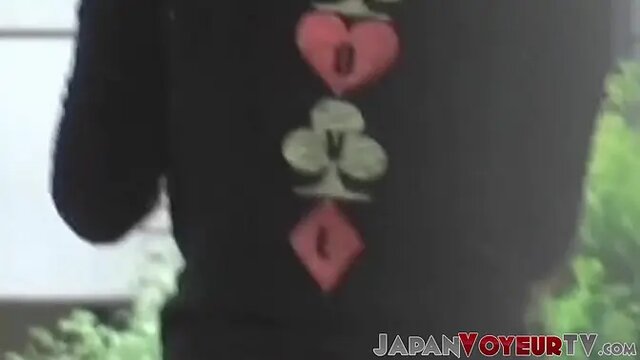 Hidden camera captures Japanese beauties in public