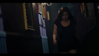 Asian Girls Visiting Europe gets Trapped in Vampire Hotel - Japanese BBW Preyed Upon By Big Tits Brunette