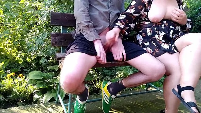 Naughty MILF shows off her massive natural tits and curvy body