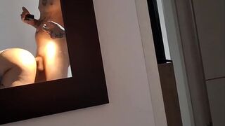 I think the waitress secretly recorded us while my lover and I were doing our thing