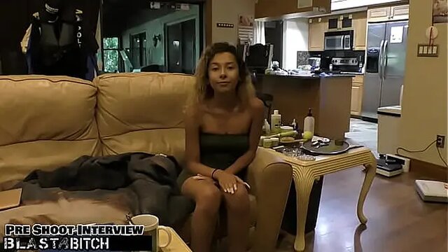 Latina beauty Kalani Luana's ass gets blasted with cum by Dr  Tampa