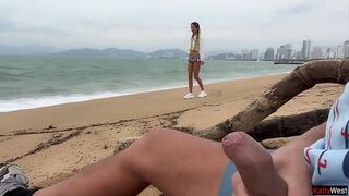 Public Dick Flashing - I see that you are jerking off to me and I want to help you cum!