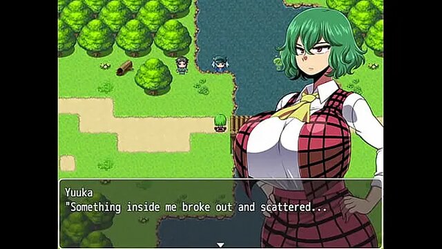 Green-haired beauty needs my help in Yuuka's Yokai adventure