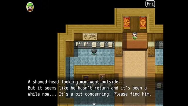 Green-haired woman punished with facial cum while a prisoner enjoys her - Yuuka - Scattered Fragment