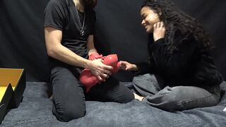 Unboxing the new Meru the succubus of MRLSEXDOLL that my stepsister gave me... XattlaLust.