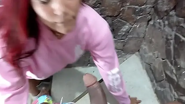 milf lets boyfriend creampie her natural tits with his big cock🍆