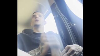 CUMMING IN THE CAR