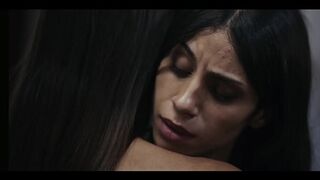 Lesbian Interracial Vampire Sex - Black Girl Mesmerize and Dominates Big Fake Tits Latina Slave