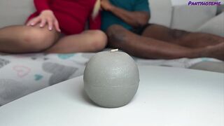 Hot Milf Slut Malusha Has Her FIrst Anal Experience With A Black Man Who Has a Pantyhose Fetish