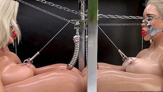 Blonde Thieves Punishment - 3D BDSM Bondage Fetish