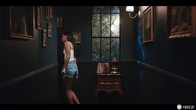 Brunette Latina pranks Coco Bae with pussy licking and scissoring