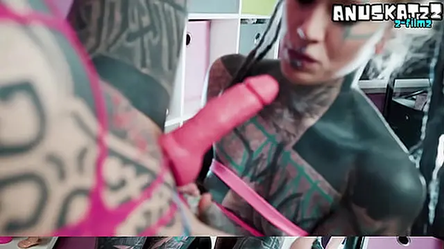 Lesbian Strap-on Anal and Whipping Sessions