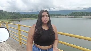 Young woman with a big ass is dumped by her boyfriend and fucked by a stranger