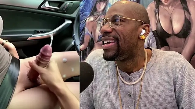 Thick-bodied white girl deepthroated and cums on big cock