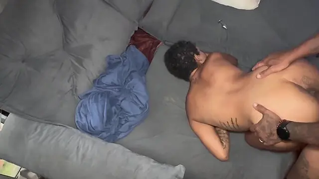 Young hairy slut takes big black cock in hardcore fuck session